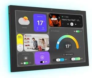 10.1″ Smart HomenPanel Wall Mounted Android POE Tablet,MQTT(Black Color)