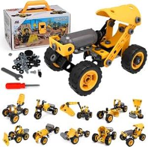 10-in-1 Motorized STEM Building Toys for Kids Ages 5+