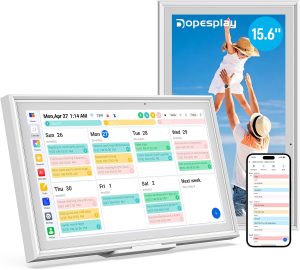 15.6″ Digital Calendar Touchscreen Smart Family Organizer