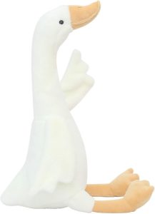 15.7″ Swan Stuffed Animal,Goose Plush White Stuffed Animal Toy