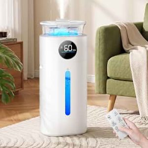 15L Humidifier for Large Room Bedroom, 400ml/h Cool Mist