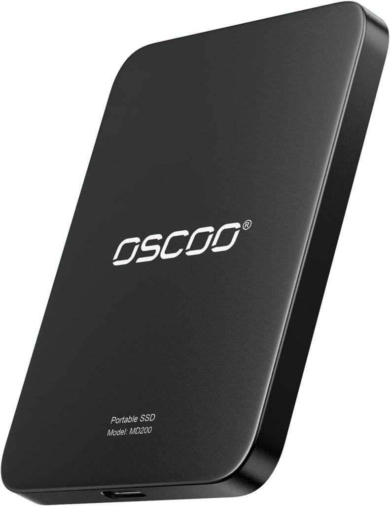 1TB Magnetic Portable SSD, Up to 2000MB/s – External Solid State Drive