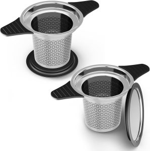 2 PCS 304 Stainless Steel Tea Infuser for Loose Leaf Tea Steeper
