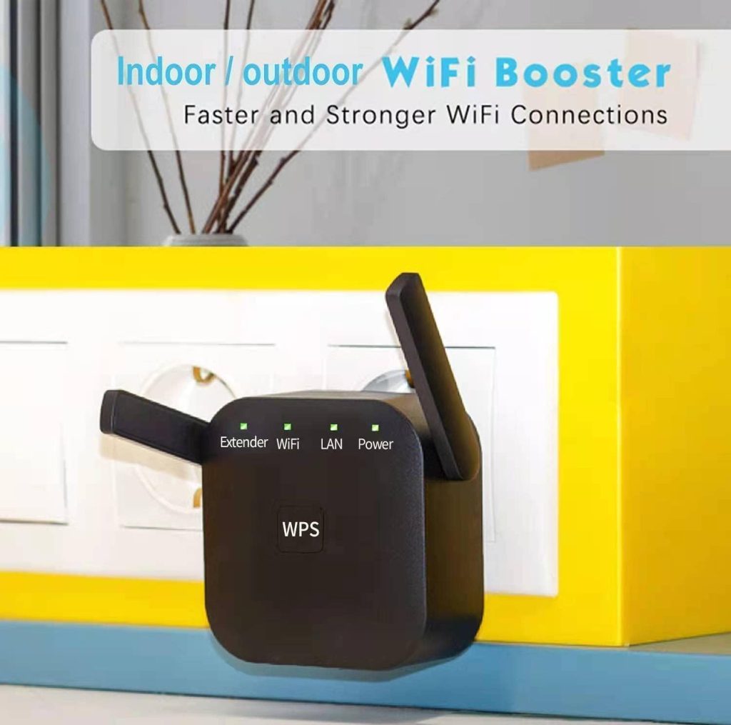 2026 Fastest WiFi Extender, WiFi Repeater, WiFi Booster, Covers Up to 10000 Sq.ft and 80 Devices, Internet Booster – with Ethernet Port, Quick Setup, Home Wireless Signal Booster