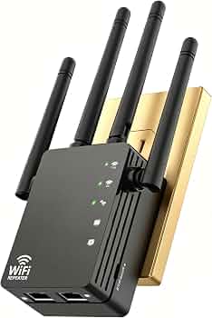 2026 New WiFi Extender Signal Booster, 12880 Sq.Ft Long Range, 105-Device