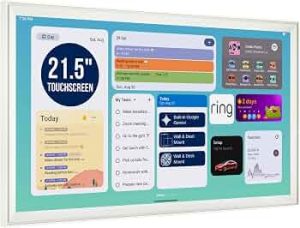 21.5″ Smart Hub Digital Calendar Touch Screen, No Subscription, Google Play