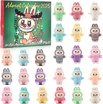 24-Pack Flocked Collectible Figures for Kids, 2.4″ & 2″ Standing/Sitting Cute Mini Animal Dolls, Party Favors, Goodie Bag Stuffers, Birthday