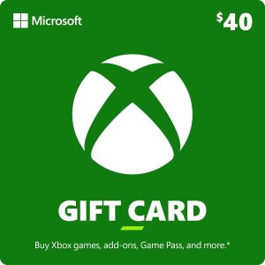 $40 XBOX Gift Card (Digital Code)