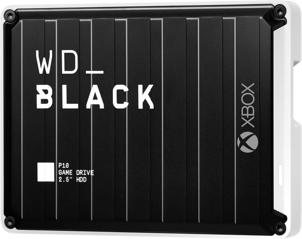 6TB WD_Black P10 Game Drive, Works with PlayStation for On-the-Go Access to Your PlayStation Game Library – WDBPSZ0060BWT