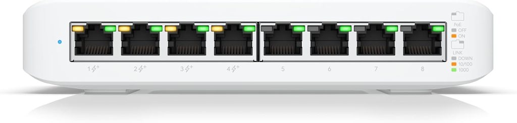 8-Port PoE Network Switch by Ubiquiti