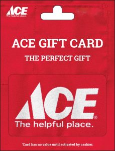 ACE Hardware Physical Gift Card – $50