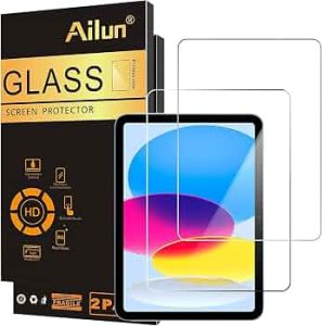 Ailun 2Pack Screen Protector for iPad A16 2025 11th 11″/10th Gen 2022 10.9″