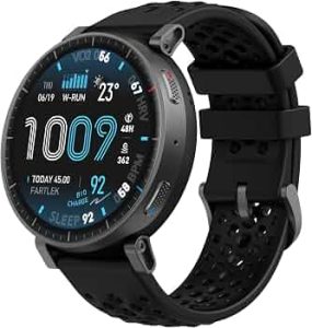 Amazfit Active Max Smart Watch, 1.5″ AMOLED Display, GPS, iOS/Android