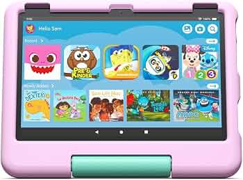 Amazon Kid-Proof Case for Fire HD 10 tablet (Only compatible with 13th generation tablet, 2023 release) – Pink