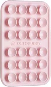 OCTOBUDDY Classic – Silicone Suction Phone Case Adhesive Mount, Chalk Pink