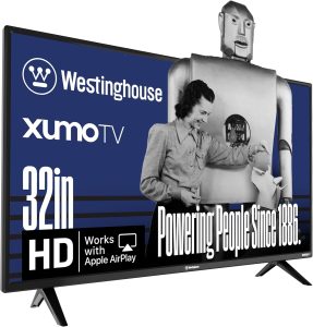 Westinghouse Xumo 32 Inch HD Smart TV, Voice Remote, Apple AirPlay 2, Alexa