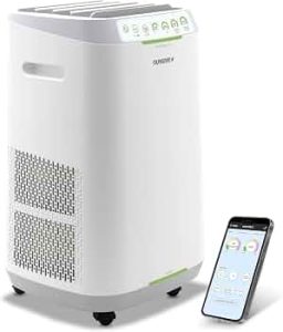 Nuwave Forever Smart Air Purifier for Home, Never Replace Air Filter System