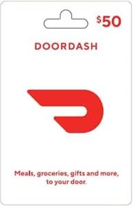 DoorDash Physical Gift Card – $50