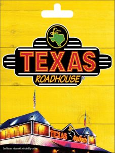 Texas Roadhouse Physical Gift Card – $100