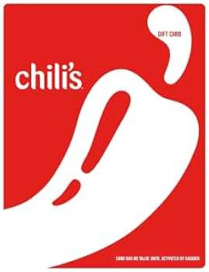Chili’s Grill & Bar Physical Gift Card – $50