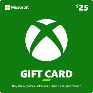 Xbox Gift Card – $25 Digital Code