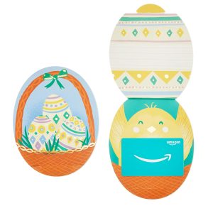 Amazon Gift Card – Egg-Shaped Gift Packaging