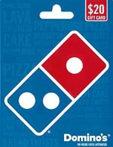 Domino’s Pizza Physical Gift Card