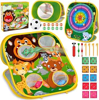 Animal Bean Bag Toss Game Toy Outdoor Toss Game