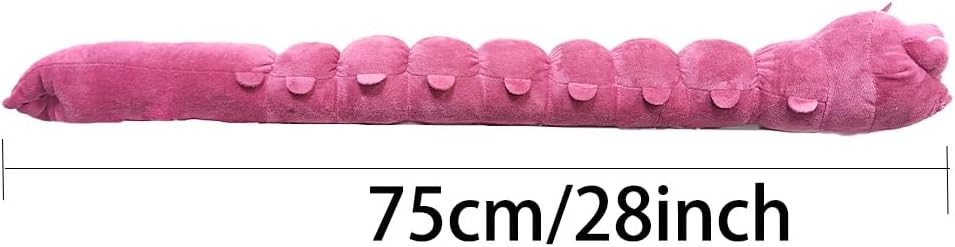 Anime Plush Worm Toy Plush Pillow Soft Stuffed Toys 75cm/28inch
