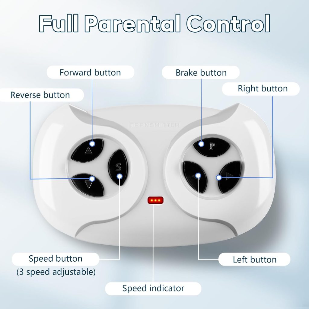 ANPABO 2.4GHz Bluetooth Remote Control Replacement for Ride on Car