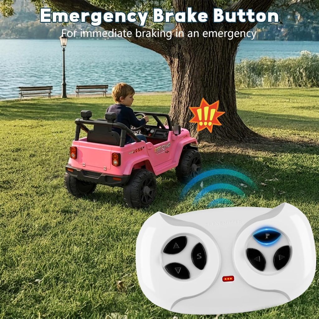 ANPABO 2.4GHz Bluetooth Remote Control Replacement for Ride on Car