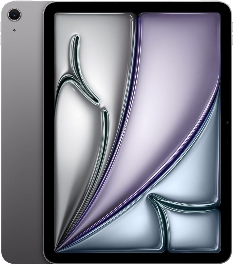 Apple 2024 iPad Air (13-inch, Wi-Fi + Cellular, 128GB) – Space Gray (Renewed)