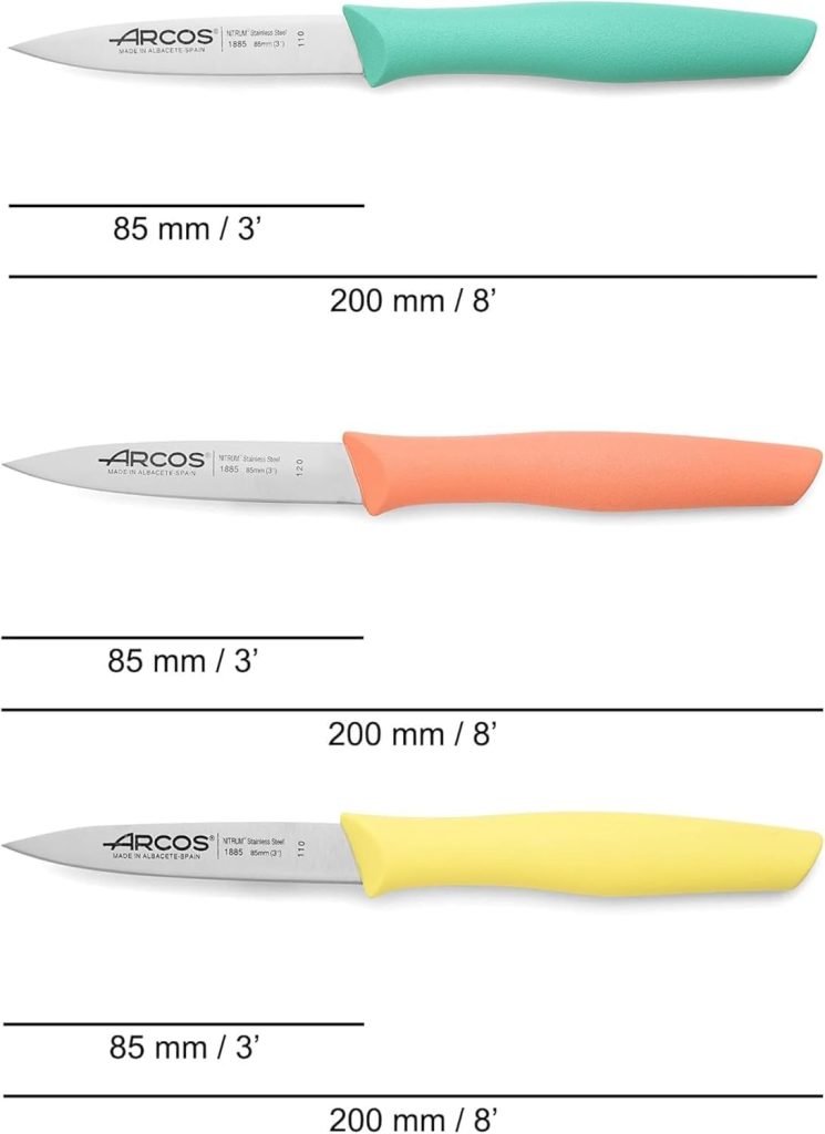 ARCOS 3-Piece Paring Knife Set