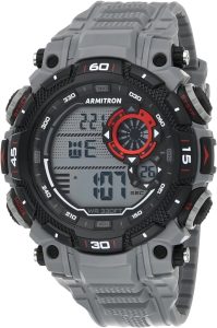 Armitron Sport Men’s Digital Chronograph Resin Strap Watch, 40/8397