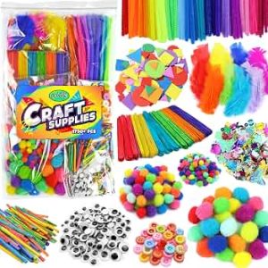 Arts & Crafts Supplies Kits & Materials Set for Kids, Toddler – Carl & Kay