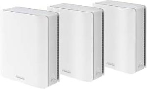 ASUS ZenWiFi BT6 WiFi 7 Mesh Router – Tri-Band, 7.6k sq. ft. x2 WAN (3 PK)
