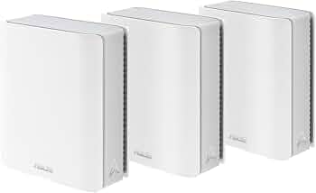 ASUS ZenWiFi BT6 WiFi 7 Mesh Router – Tri-Band, 7.6k sq. ft. x2 WAN (3 PK)