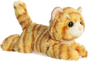 Aurora Mini Flopsie 8″ Ginger Cat Adorable Stuffed Animal