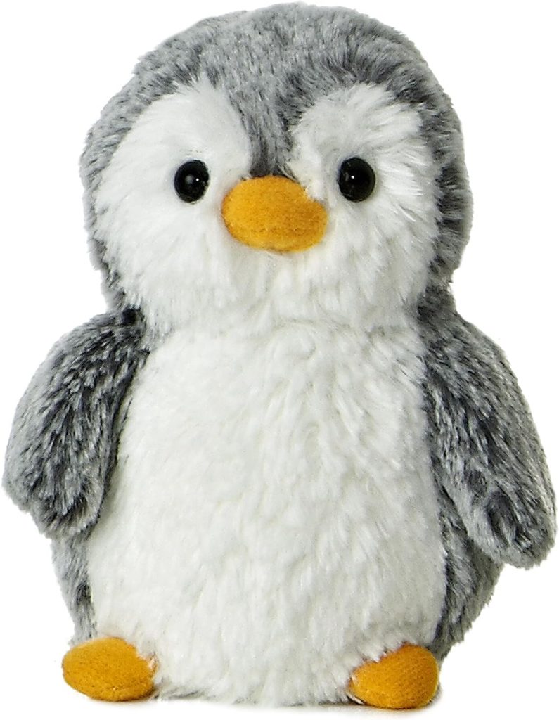 Aurora Pompom Penguin 6″ Pompom Mini Penguin Playful Stuffed Animal