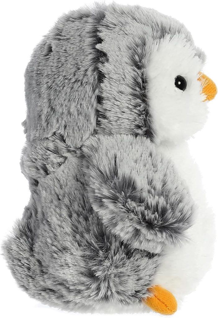 Aurora Pompom Penguin 6″ Pompom Mini Penguin Playful Stuffed Animal