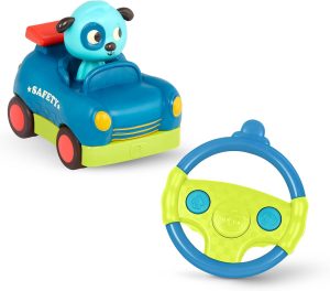 B. toys Remote Control Car, Riding Racers Woofer, 2-Button RC Toy, Vehicles