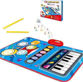 Baby Toys for 1 Year Old: 2 in 1 Baby Musical Mat Toddler Toys Age 1-2