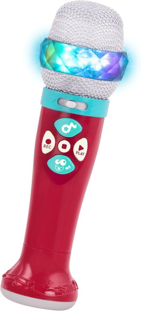 Battat Toy Karaoke Mic, Musical Light Show Microphone, Bluetooth, 1 Pieces