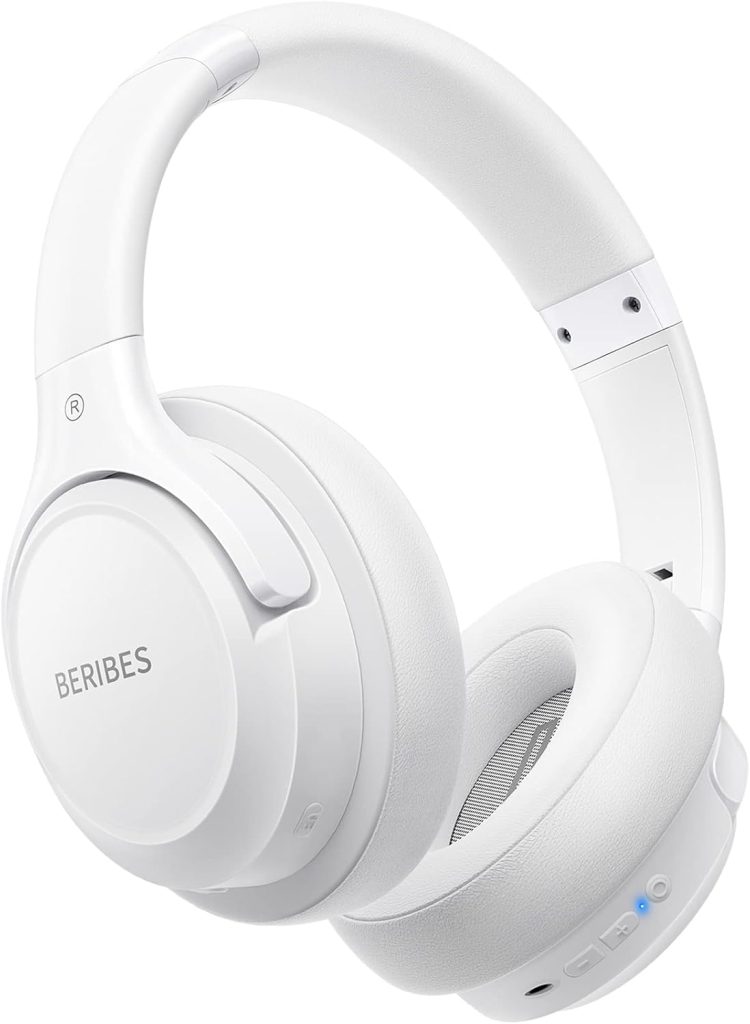 BERIBES Bluetooth Headphones Over Ear Wireless HiFi Stereo Headsets 65H 6EQ