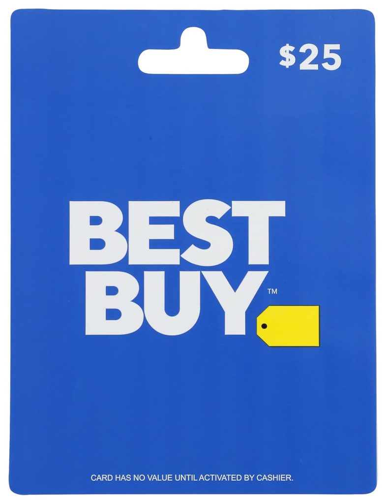 Best Buy Physical Gift Card
