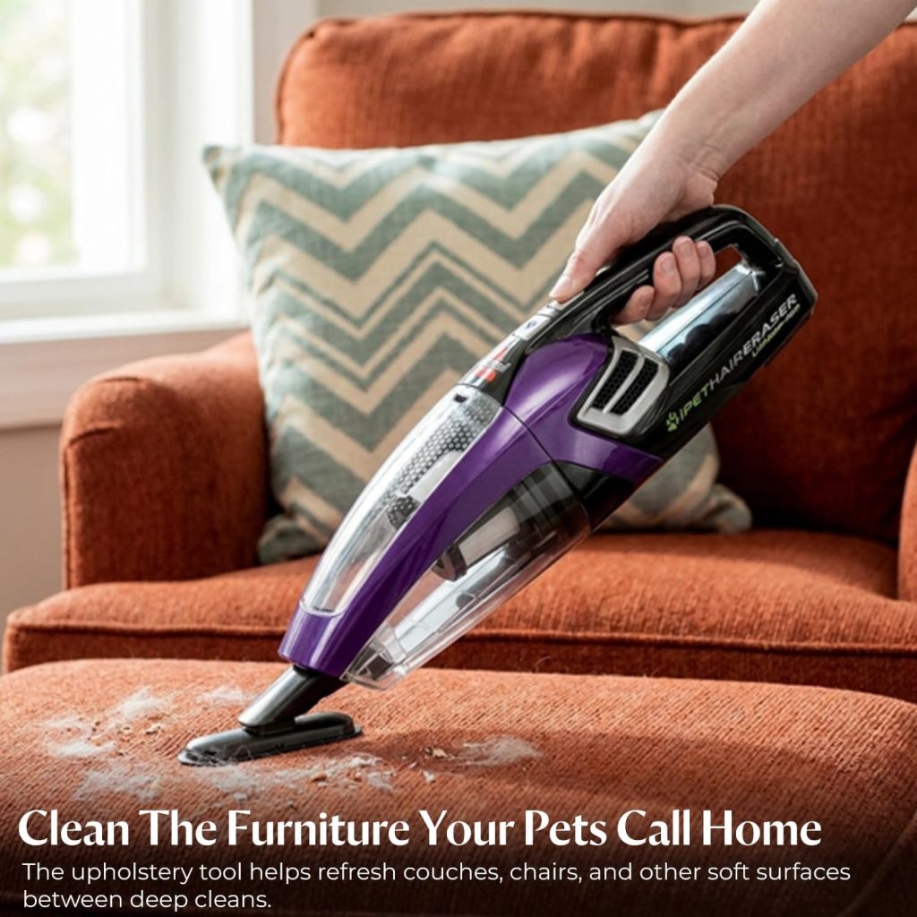 Bissell Pet Hair Eraser Cordless Hand Vacuum, Home, Auto & Pet, 2390A