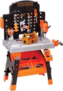 Black+Decker Kids Workbench, Power Tools Workshop, 75-Piece Tool Set