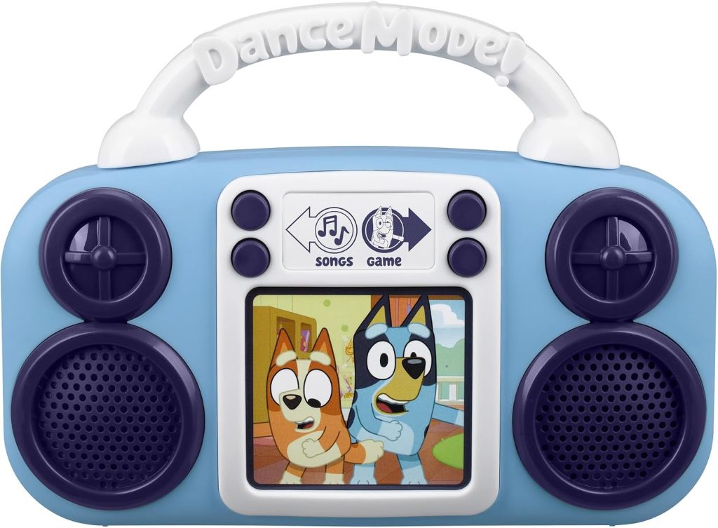 Bluey Toy Music Player, Toddler Toy with Built-in Music and Lights (Bluey)