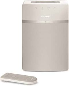 Bose 731396-1200 SoundTouch 10 Wireless Speaker, Works with Alexa, White