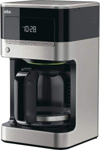 Braun BrewSense 12-Cup Drip Coffee Maker w/ 24 Hour Timer, 2 Brew Styles